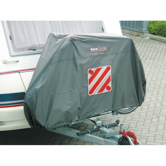 Bike protective cover for 2 bikes polyester grey