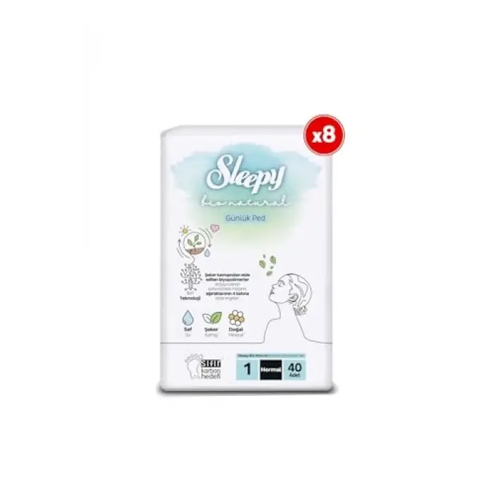 Bio Natural Premium Plus Günlük Ped Normal 8x40=320 Adet