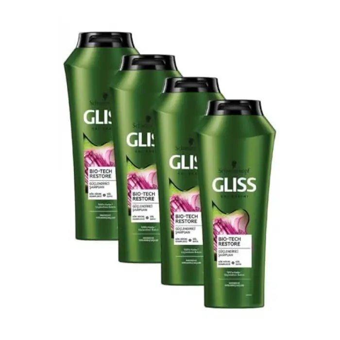 Bio-Tech Güçlendirici Şampuan 525 ml, 4 Adet