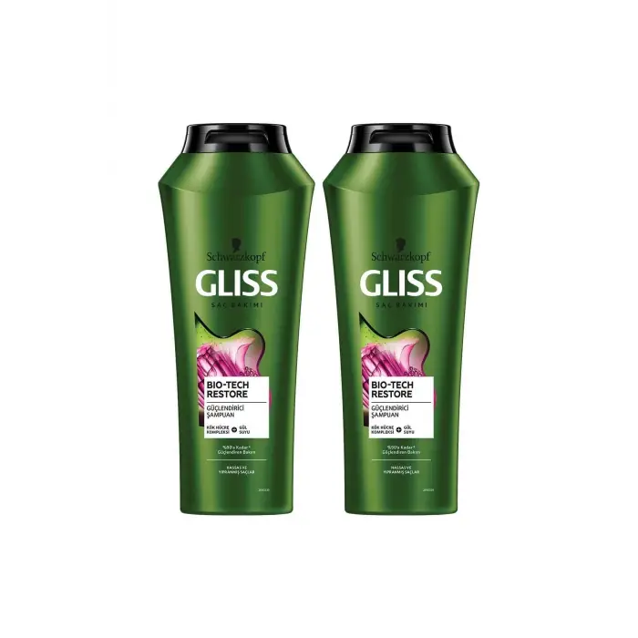 Bio-Tech Güçlendirici Şampuan, 525 ml x 2 Adet