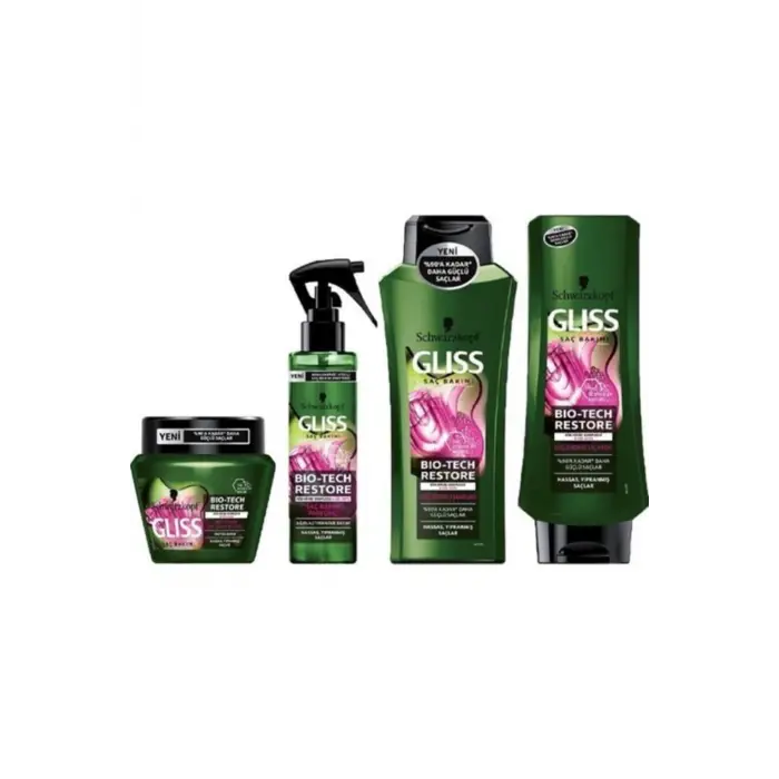 Bio-Tech Restore Saç Bakım Seti, 4lü, Unisex