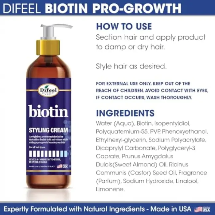 Biotin Şekillendirici Saç Kremi 340Gr