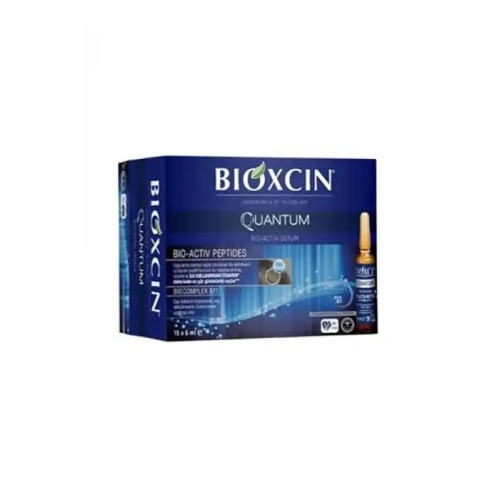 Bioxcin Quantum Saç Bakım Serumu, Bio-Activ Peptides, 15 x 6ml