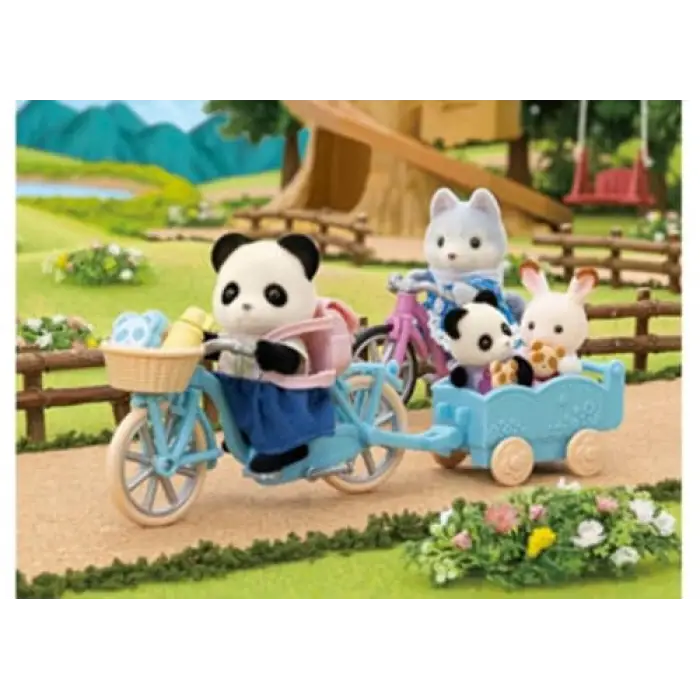 Bisiklet ve paten seti, panda kız