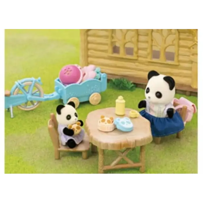 Bisiklet ve paten seti, panda kız
