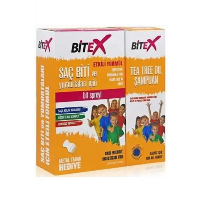 Bit Spreyi ve Şampuan Tarak Seti, Unisex