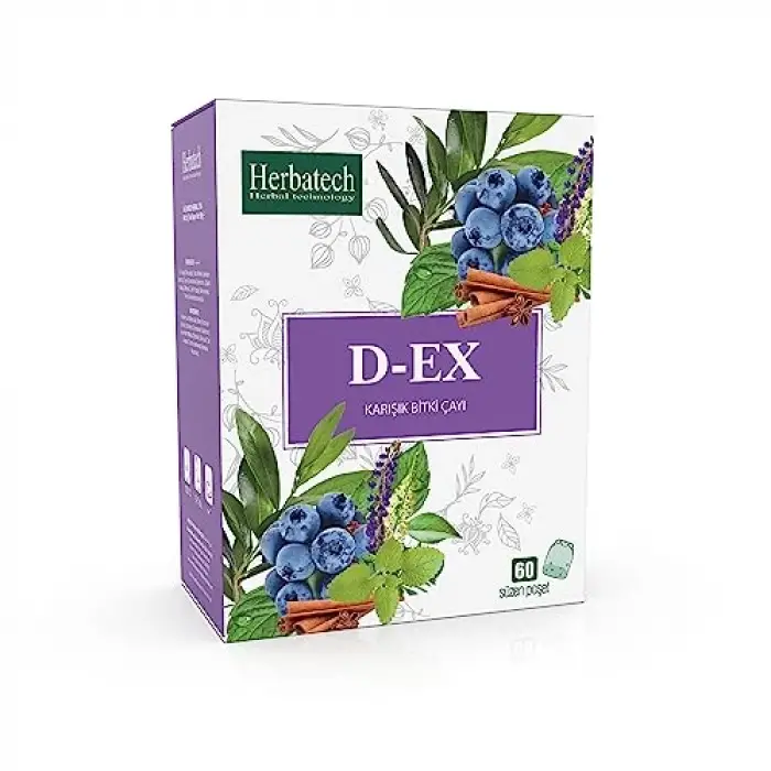 Bitki Çayı, Herbatech D-EX Karışık 60 Süzen Poşet