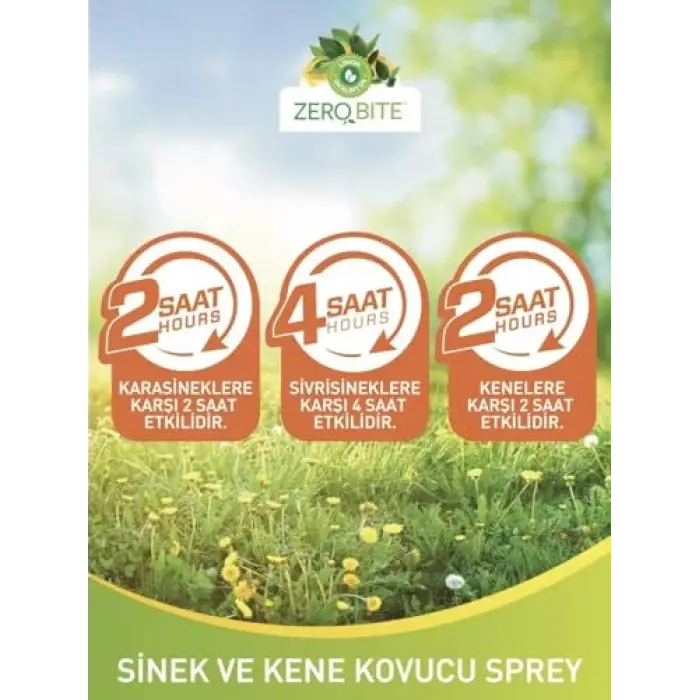Bitki Özlü Sinek ve Kene Kovucu Sprey 100 ml