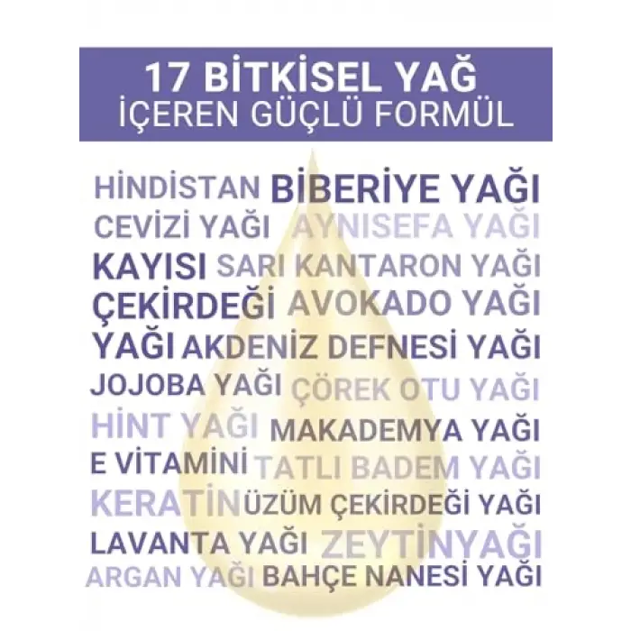 Bitkisel Besleyici Saç Bakım Yağı 100 ml