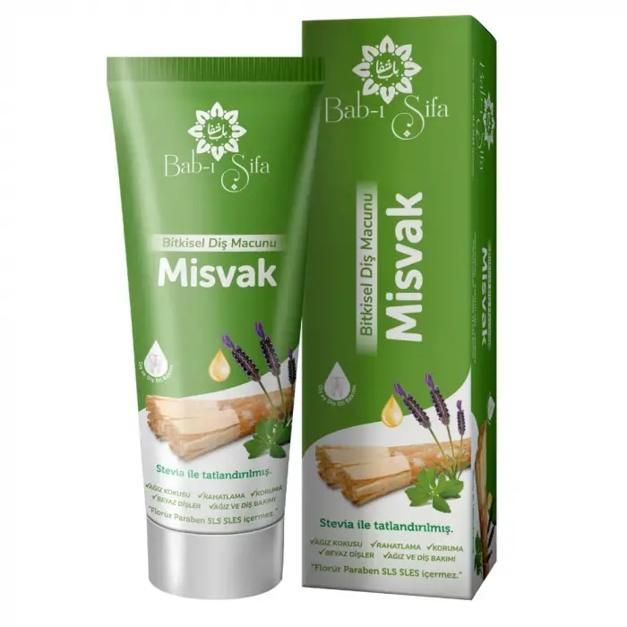 BİTKİSEL DİŞ MACUNU 140 GR. MİSVAKLI