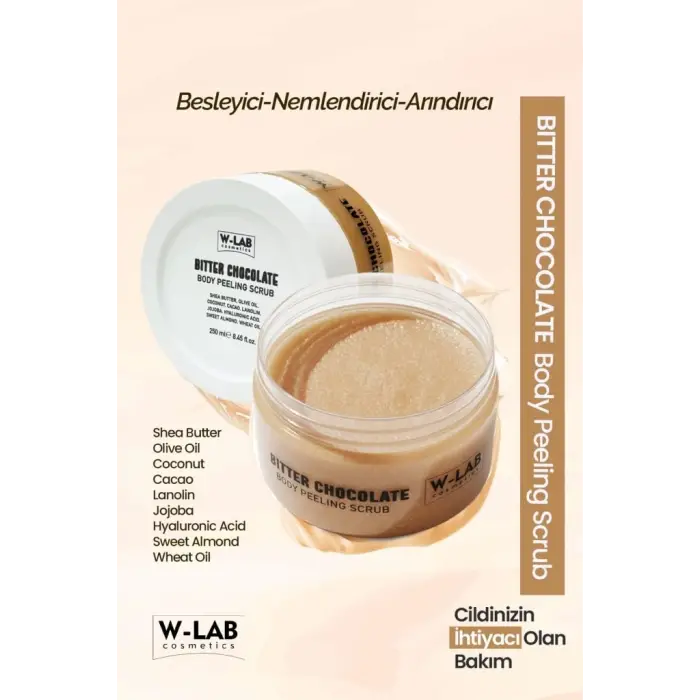 Bitter Chocolate Body Peeling Scrub 250 Ml
