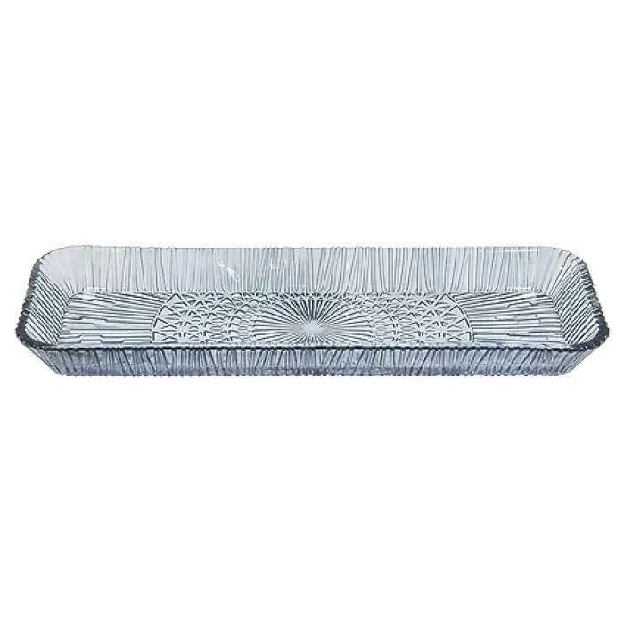 Bıtz Kusintha Servis Tabağı Dikdörtgen Mavi 38 X 14 X 3 Cm