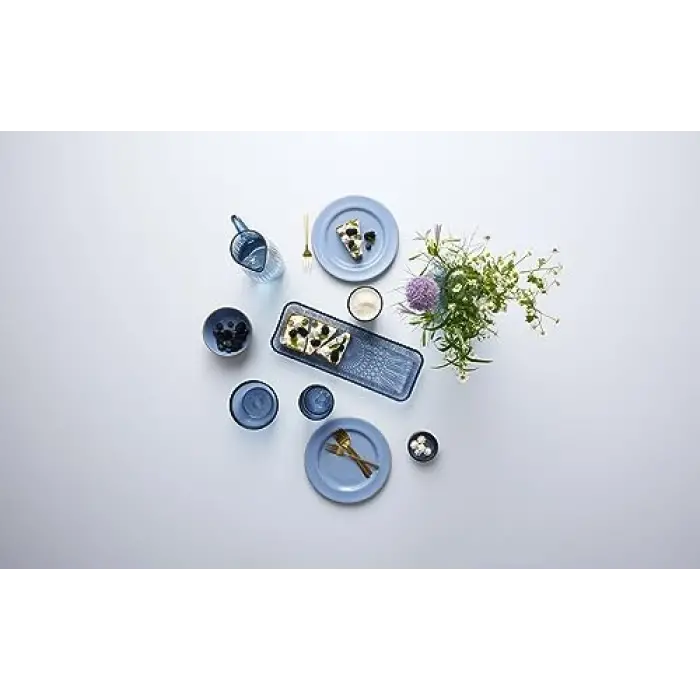 Bıtz Kusintha Servis Tabağı Dikdörtgen Mavi 38 X 14 X 3 Cm