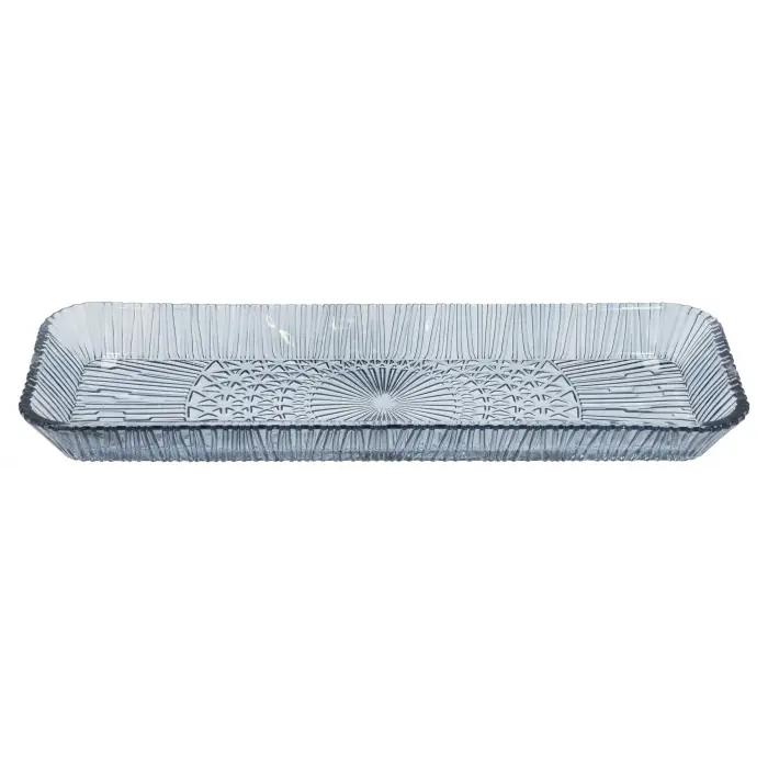 Bıtz Kusintha Servis Tabağı Dikdörtgen Mavi 38 X 14 X 3 Cm
