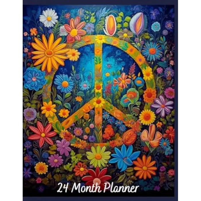 Blank Monthly Planner: Calendar 24 months