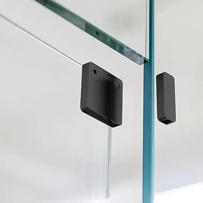 Blu Kapı/Pencere Siyah Bluetooth Sensörü, iOS Android Uygulaması, Uzun Ömürlü Pil, Lüks ve Eğim Açısı Ölçümü