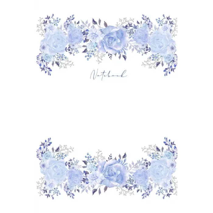 Blue flowers Journal