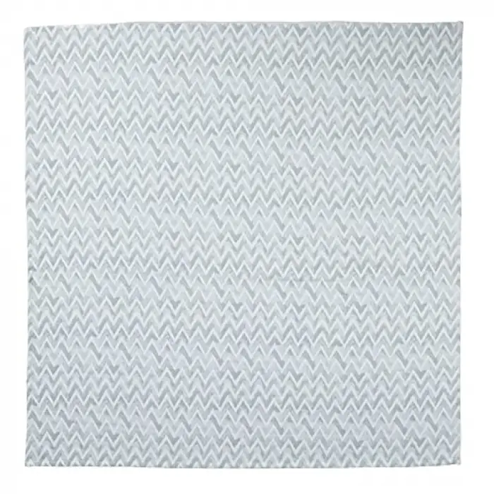 Blue ZigZag Muslin Çok Amaçlı Örtü