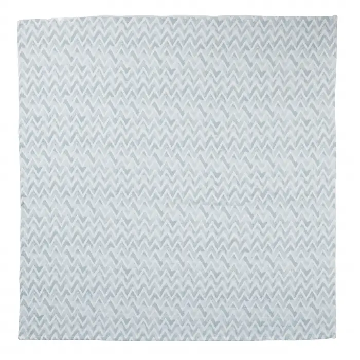 Blue ZigZag Muslin Çok Amaçlı Örtü