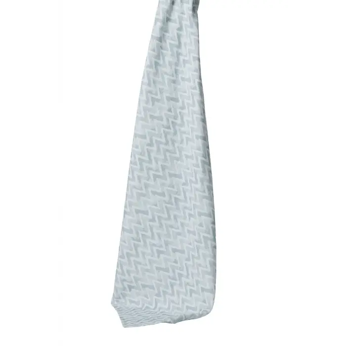 Blue ZigZag Muslin Çok Amaçlı Örtü