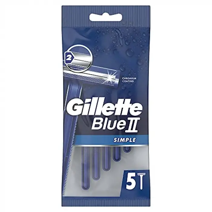Blue2 Simple 5li Tıraş Bıçağı (1 x 5 Adet)