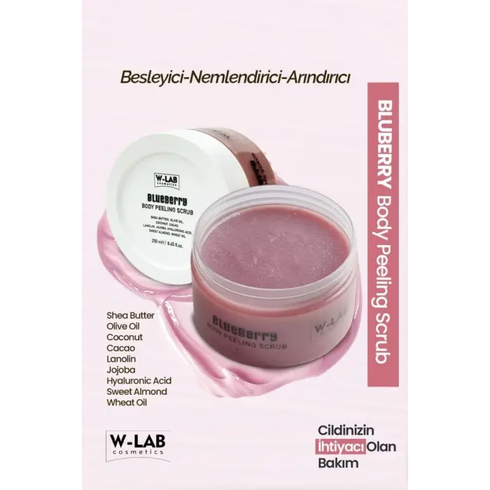 Blueberry Body Peeling Scrub 250 Ml