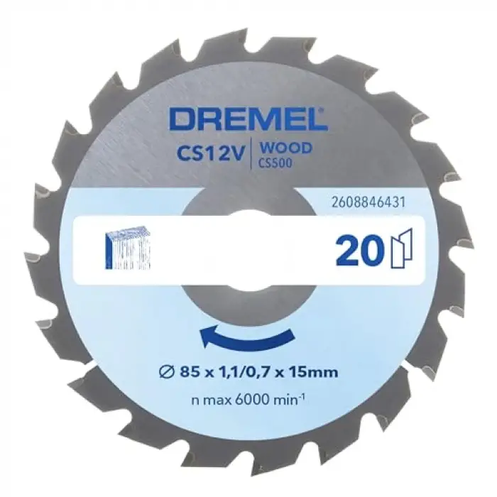 Blueprint CS12V (CS500) 85 mm Ahşap Testere Bıçağı