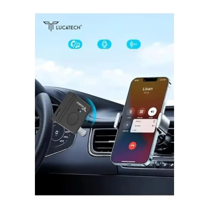 Bluetooth AUX Araç Ses Modülü 5.3V Type-C Şarjlı - LT465S129