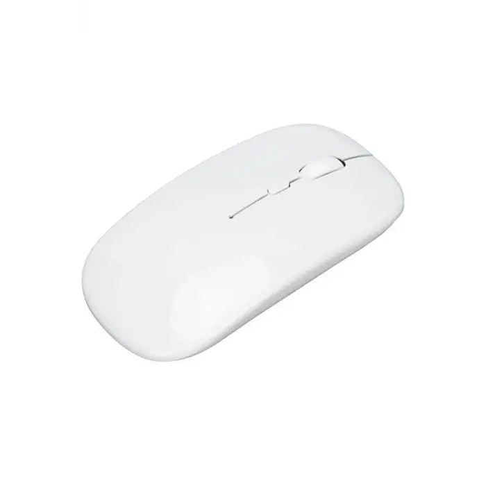 Bluetooth fare, şarj edilebilir hafif kablosuz fare, MacBook Pro/Air/Android/iOS tablet/dizüstü bilgisayar/PC/Mac/bilgisayar (Beyaz)