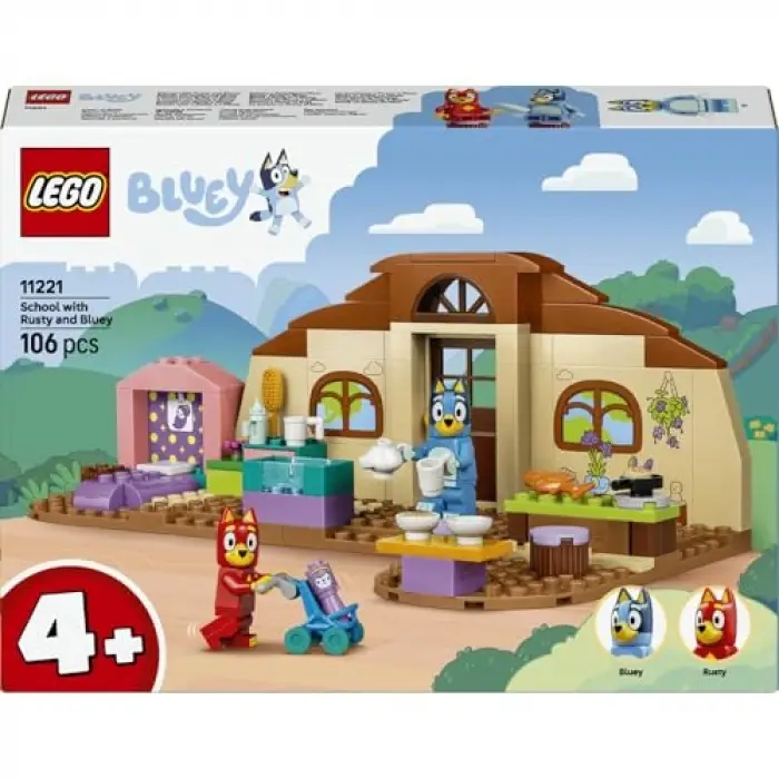 Bluey Rusty ve Bluey ile Okul 11221
