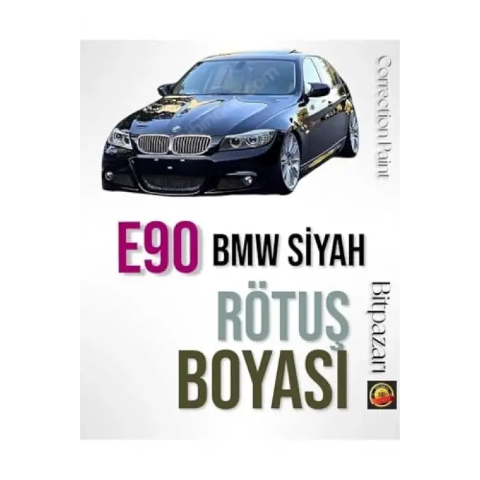 BMW E90 Siyah Rötuş Boyası, E90SİYAH