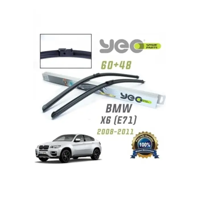BMW X6 (E71) ile Uyumlu Silecek Takımı 2008-2011