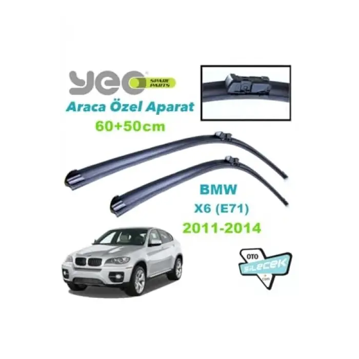Bmw X6 (E71) ile Uyumlu Silecek Takımı 2011-2014