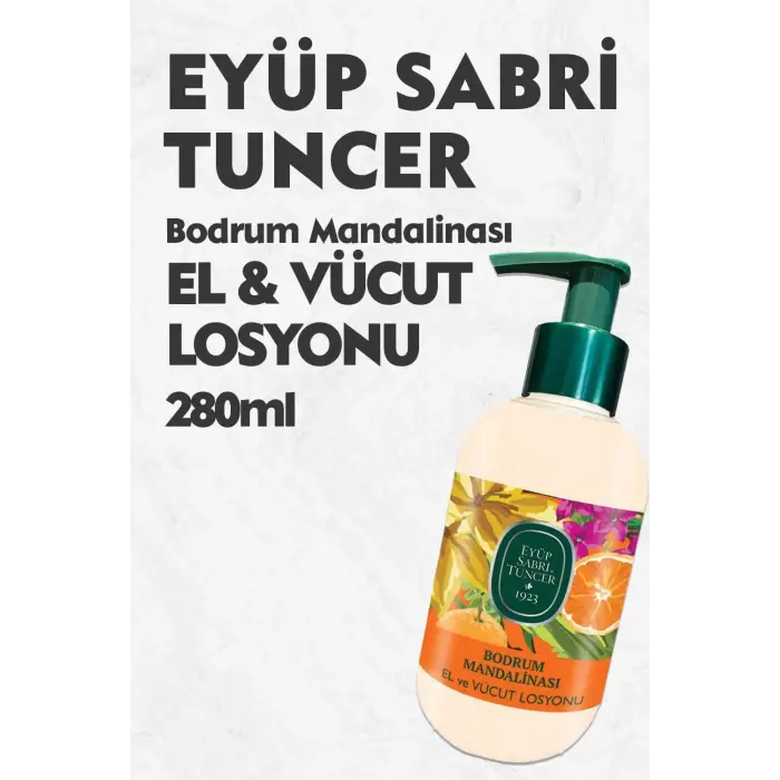 Bodrum Mandalinası El ve Vücut Losyonu 280 ml