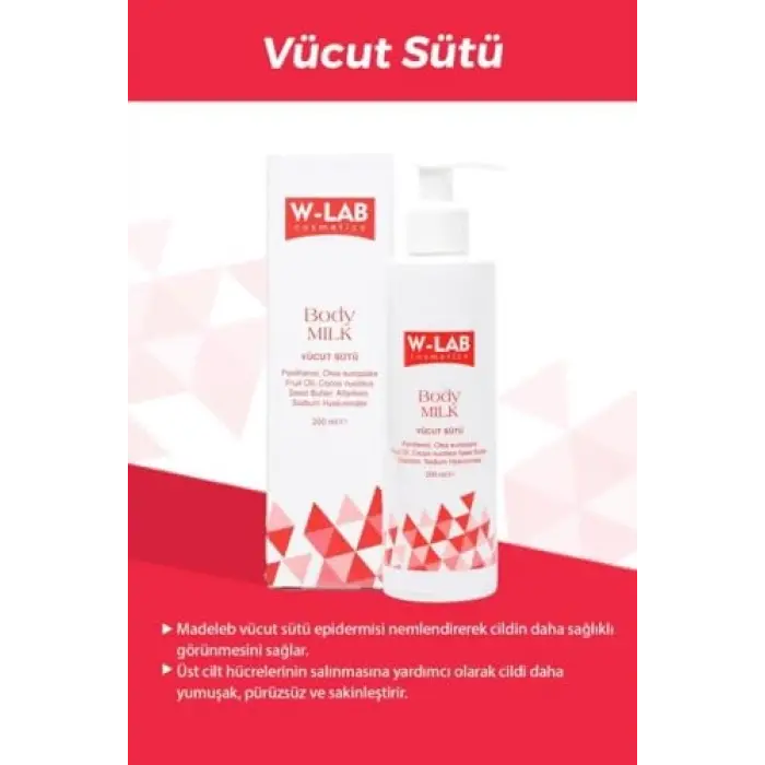 Body Milk Vücut Sütü 200 ML