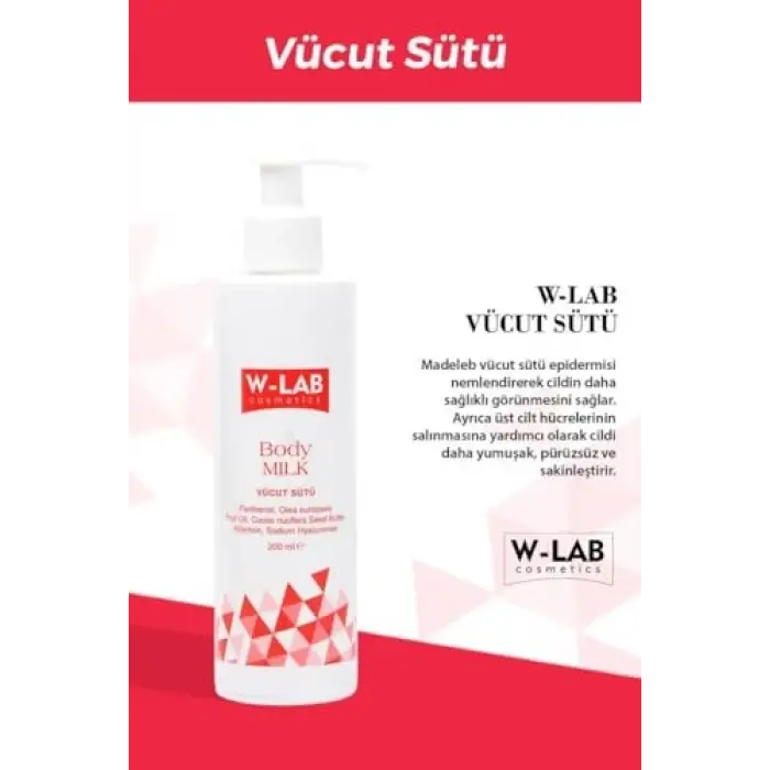 Body Milk Vücut Sütü 200 ML