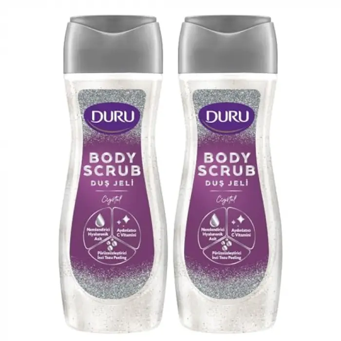 Body Scrub Crystal Duş Jeli 2x450 Ml