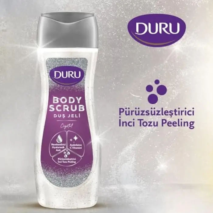 Body Scrub Crystal Duş Jeli 2x450 Ml