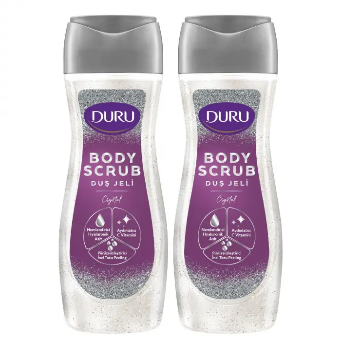 Body Scrub Crystal Duş Jeli 2x450 Ml