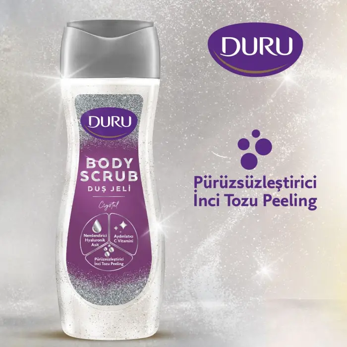 Body Scrub Crystal Duş Jeli 2x450 Ml
