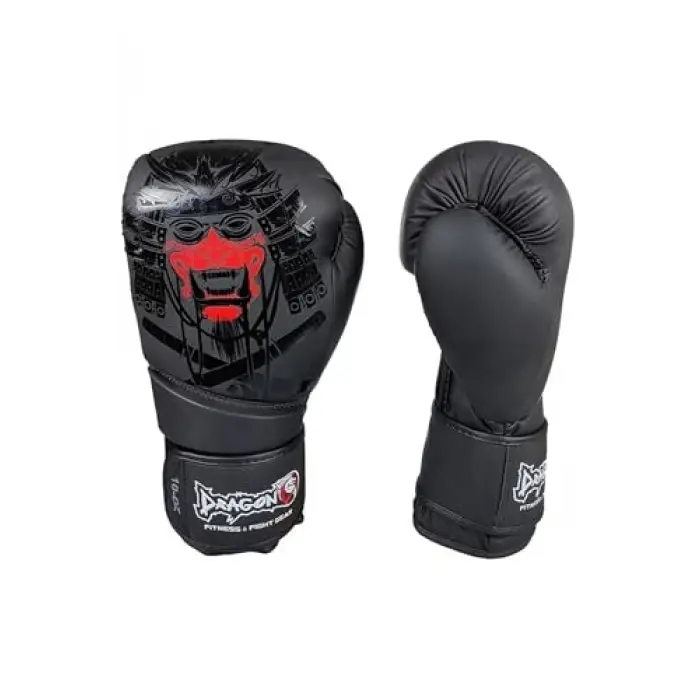 Boks Eldiveni, Kick Boks Antrenman Seti, 14 OZ, Siyah, Unisex