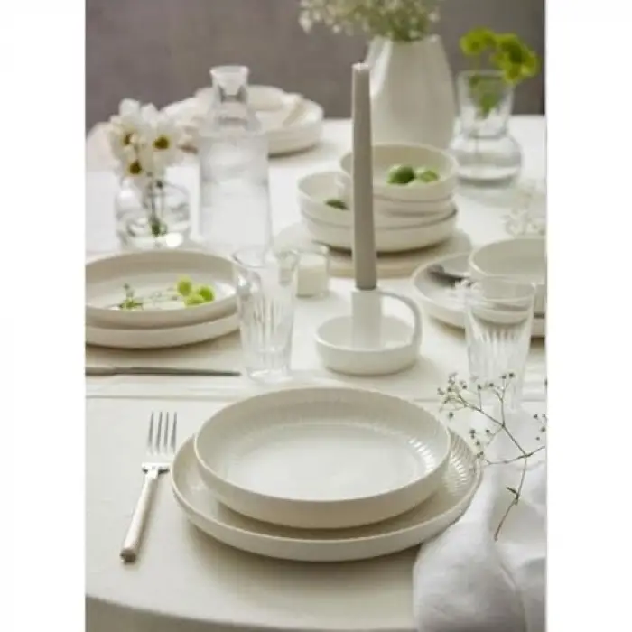 Bone Crest Sade Yemek Takımı, 24 Parça