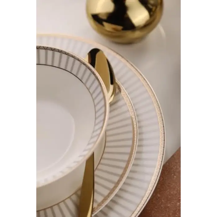 Bone Kalipso 27 Parça 6 Kişilik Yemek Takımı