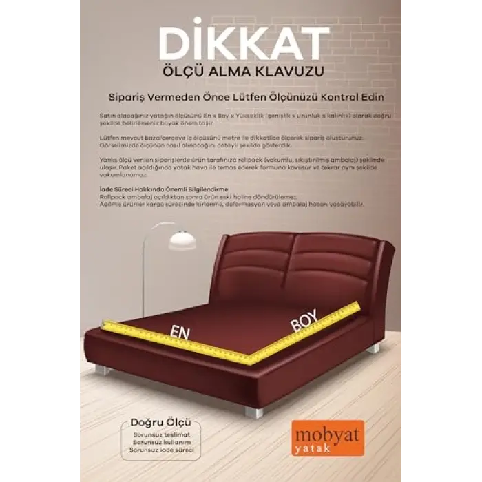 Bonita Full ortopedik yatak, 90x190