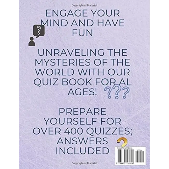 Boom Agaın Trıvıa Board Game: Challenging Multiple Choice Questions! Fun Trivia Games with 400 Questions and Answers (About Everything!) 150 pages Dimensions: 8.5 x 0.34 x 11