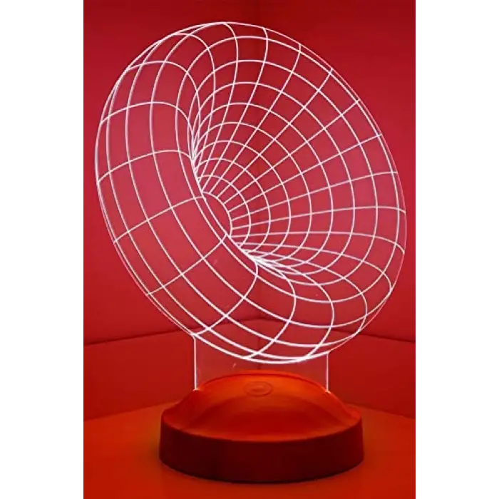 Boom Tasarımlı 3D Görünümlü LED Lamba