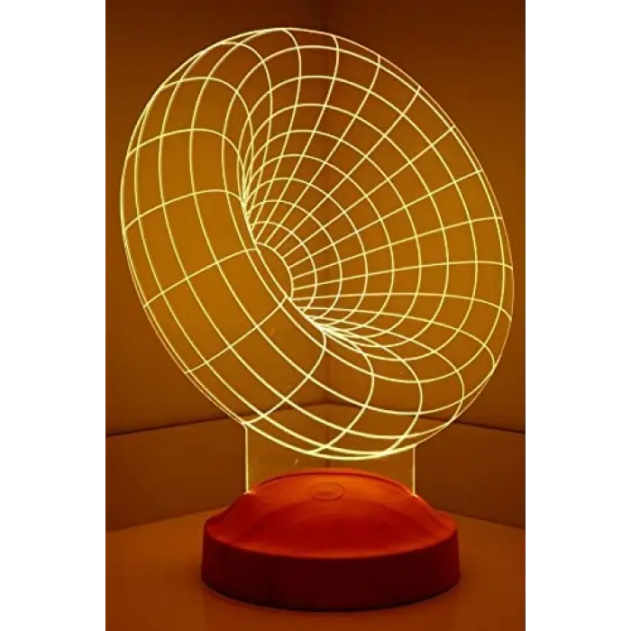 Boom Tasarımlı 3D Görünümlü LED Lamba