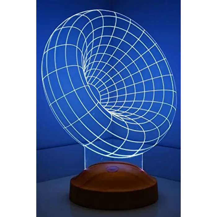 Boom Tasarımlı 3D Görünümlü LED Lamba