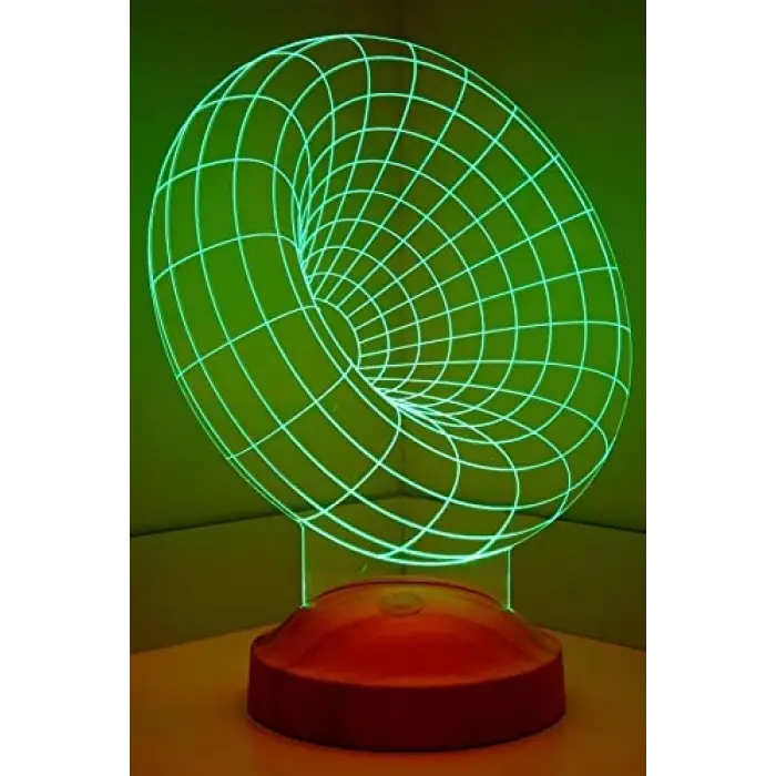 Boom Tasarımlı 3D Görünümlü LED Lamba