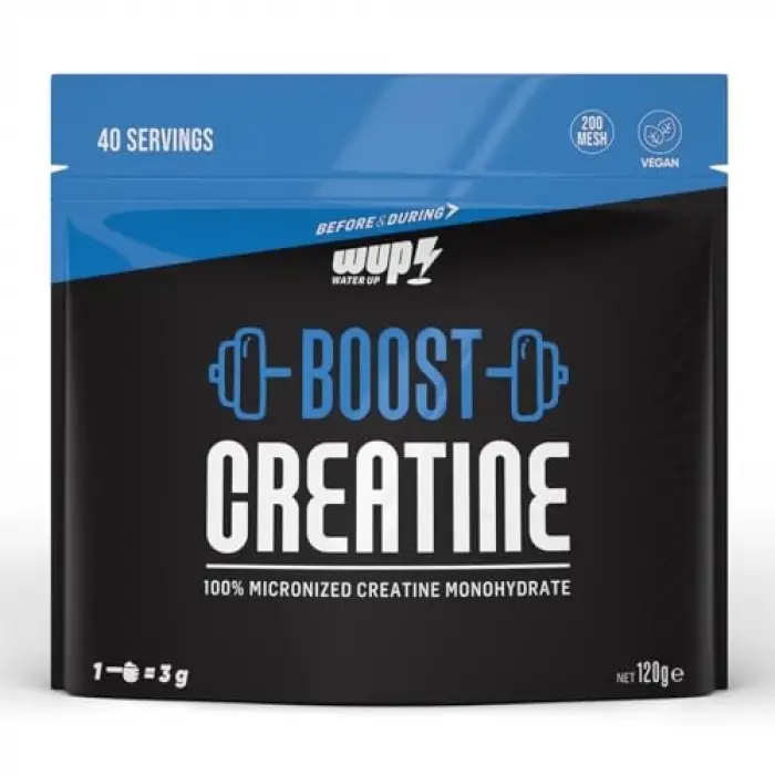 Boost kreatin, %100 mikronize kreatin monohidrat, aromasız, 40 servis